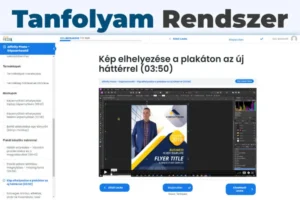 tanfolyam rendszer keszitese